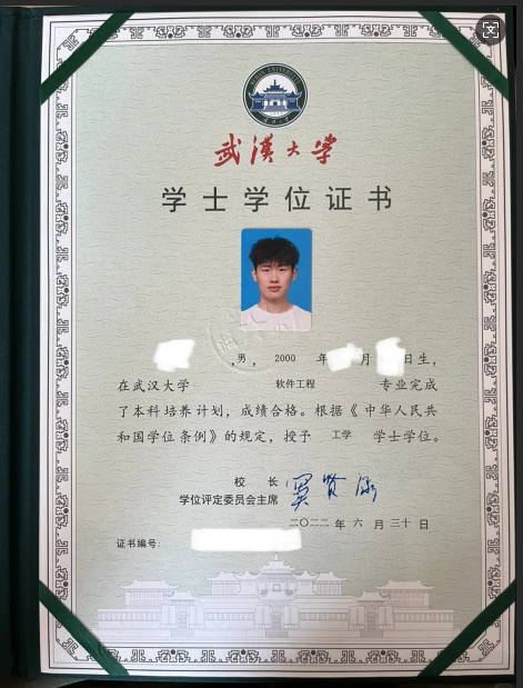 办大学毕业证武汉