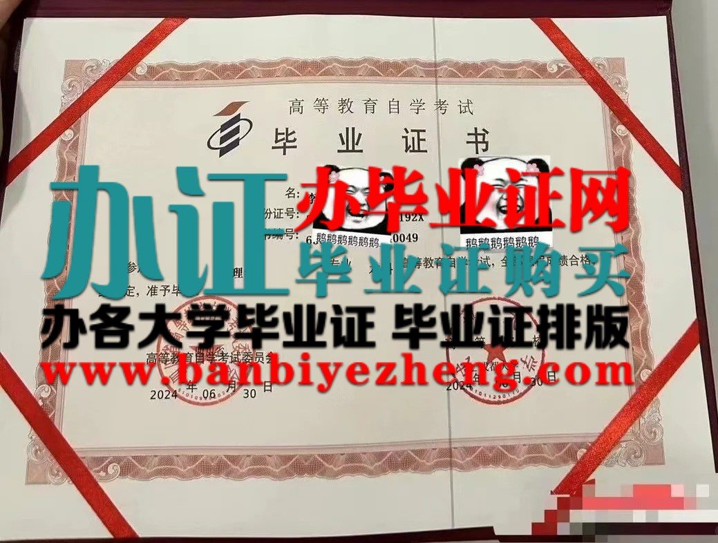 成都大学自考毕业证样本